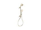 KOHLER K-27119-G-AF Occasion Hydrorail-S Shower Column Kit, 1.75 Gpm - Vibrant French Gold
