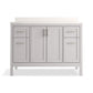 KOHLER K-39606-ASB-AGA Hadron 48" Bathroom Vanity Cabinet With Sink And Quartz Top In Atmos Grey