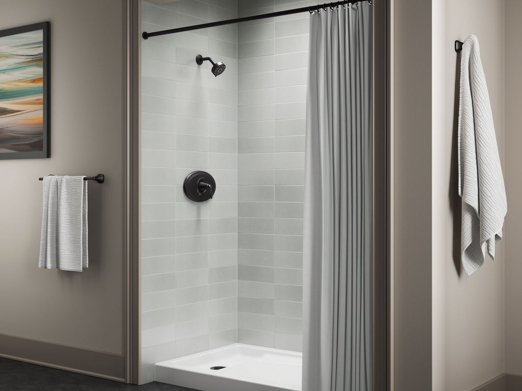 KOHLER K-TS21946-BL Remodel Rite-Temp Valve Trim - Matte Black