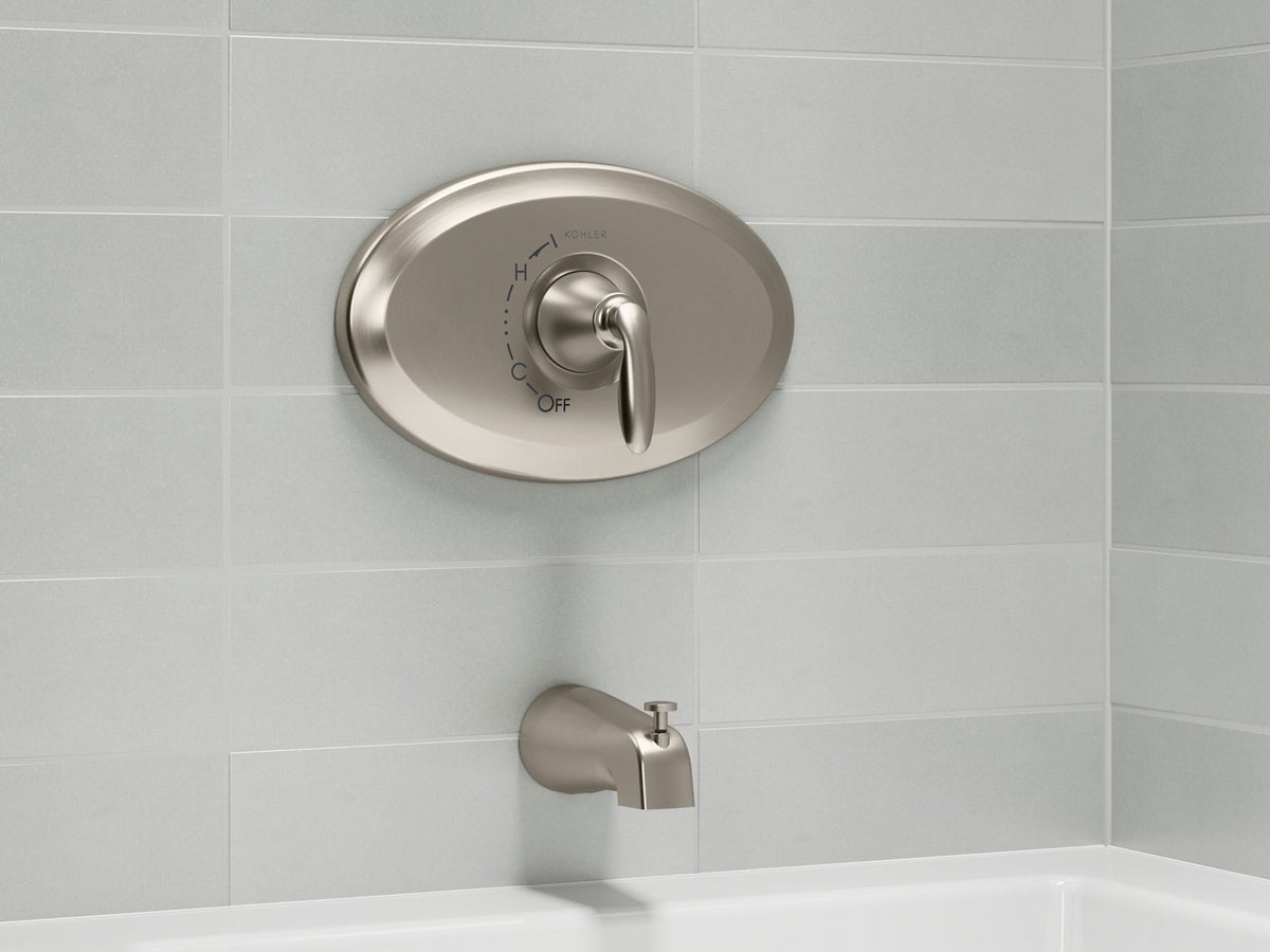 KOHLER K-TS21948-4Y-CP Remodel Rite-Temp Bath And Shower Trim Kit, 2.5 Gpm - Polished Chrome