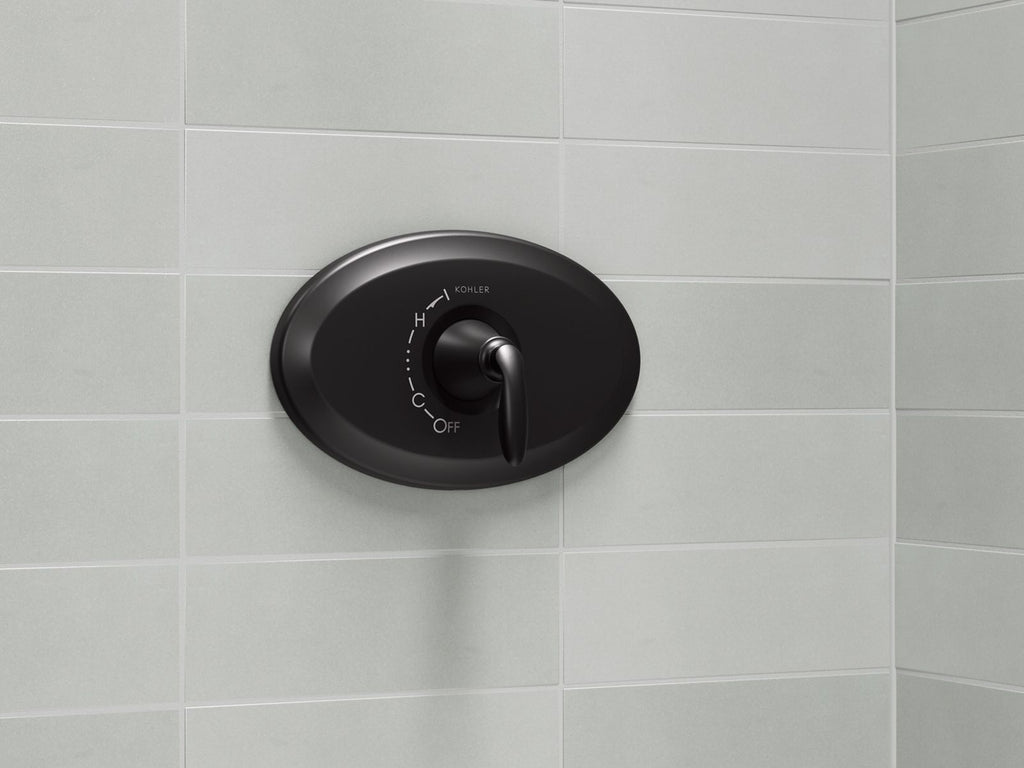 KOHLER K-TS21946-BL Remodel Rite-Temp Valve Trim - Matte Black