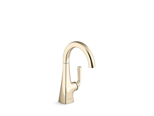 KOHLER K-24134-AF Graze Beverage Faucet In Vibrant French Gold