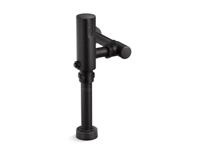 KOHLER K-10TD00R10-BL Mach Tripoint Touchless toilet flushometer, DC-powered, 1.6 gpf - Matte Black