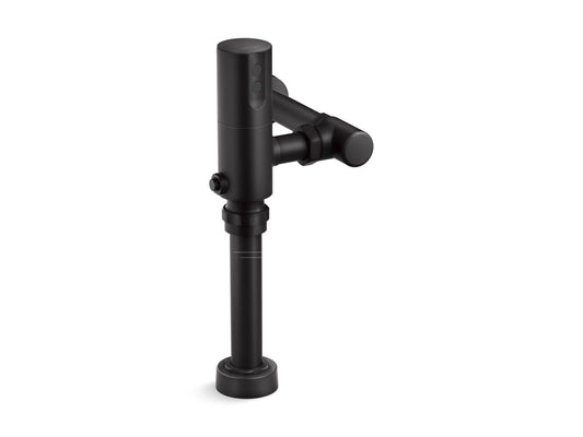 KOHLER K-10TD00N10-BL Mach Tripoint Touchless toilet flushometer, DC-powered, 1.28 gpf - Matte Black