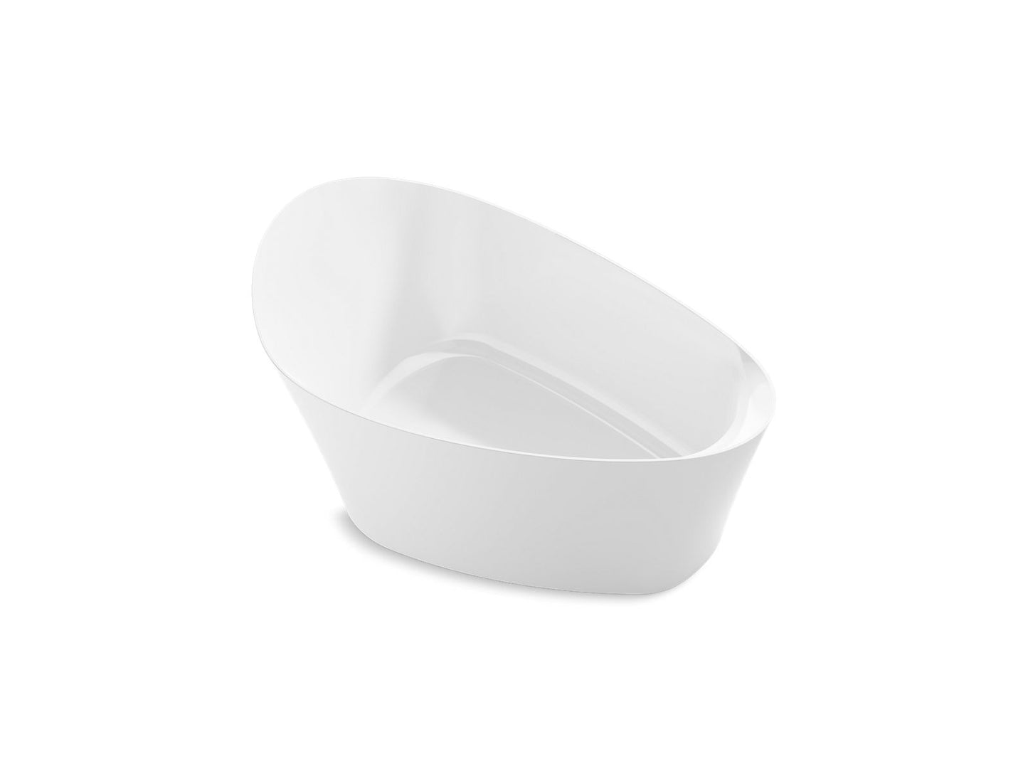 KOHLER K-8331-0 Veil 65-3/8" X 36-15/16” Freestanding Bath In White