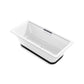 Kohler K-29328-0B7-0 Volute 63 In. X 28-3/8 In. Freestanding Bath With Base In White