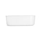 Kohler K-29325-0-0 Volute 63 In. X 28-3/8 In. Freestanding Bath With Shroud In White