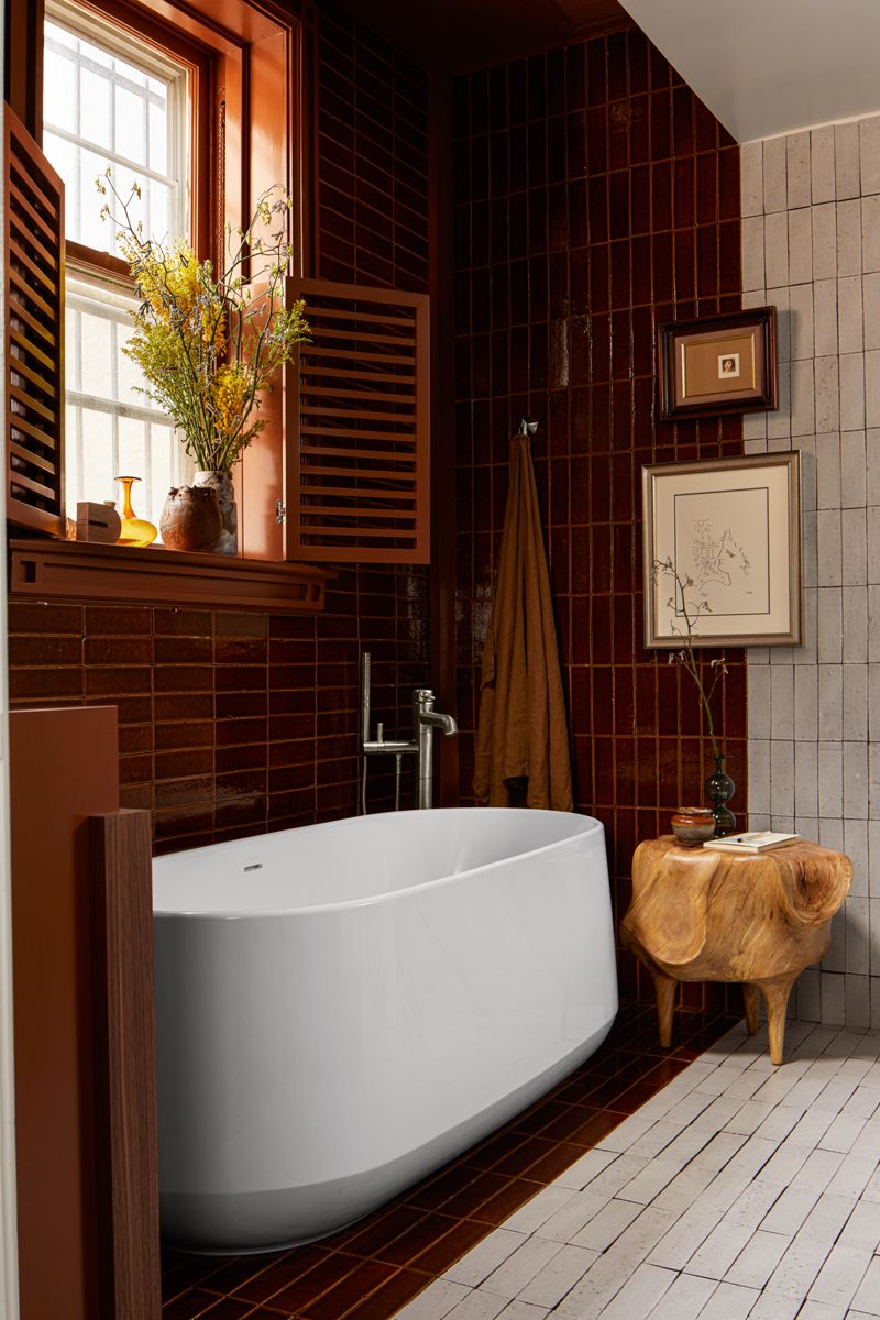 KOHLER K-T27025-4-BL Occasion Floor-Mount Bath Filler Trim With Handshower - Matte Black