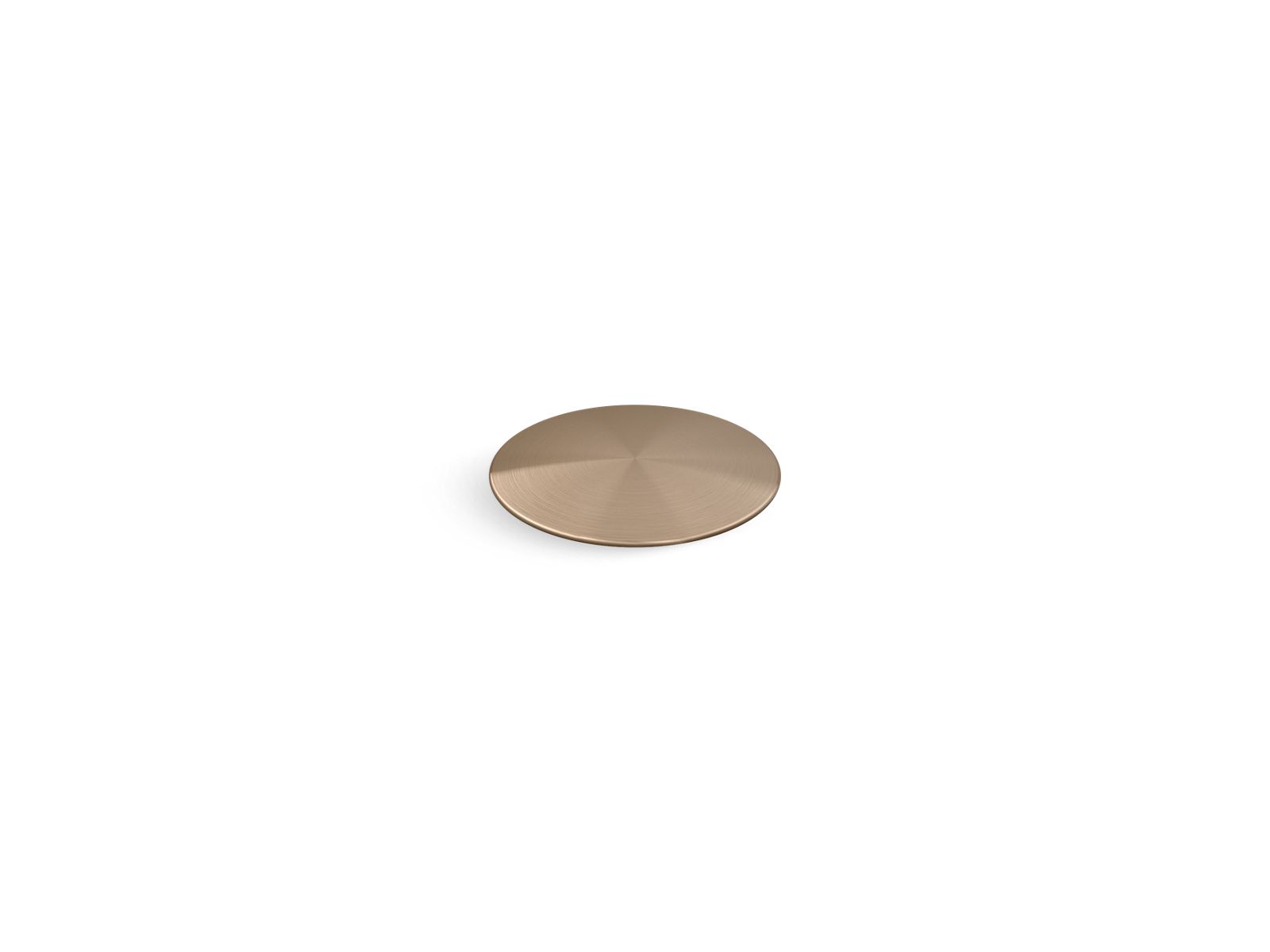 KOHLER K-8830-BV Sink Hole Cover - Vibrant Brushed Bronze