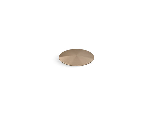 KOHLER K-8830-BV Sink Hole Cover In Vibrant Brushed Bronze