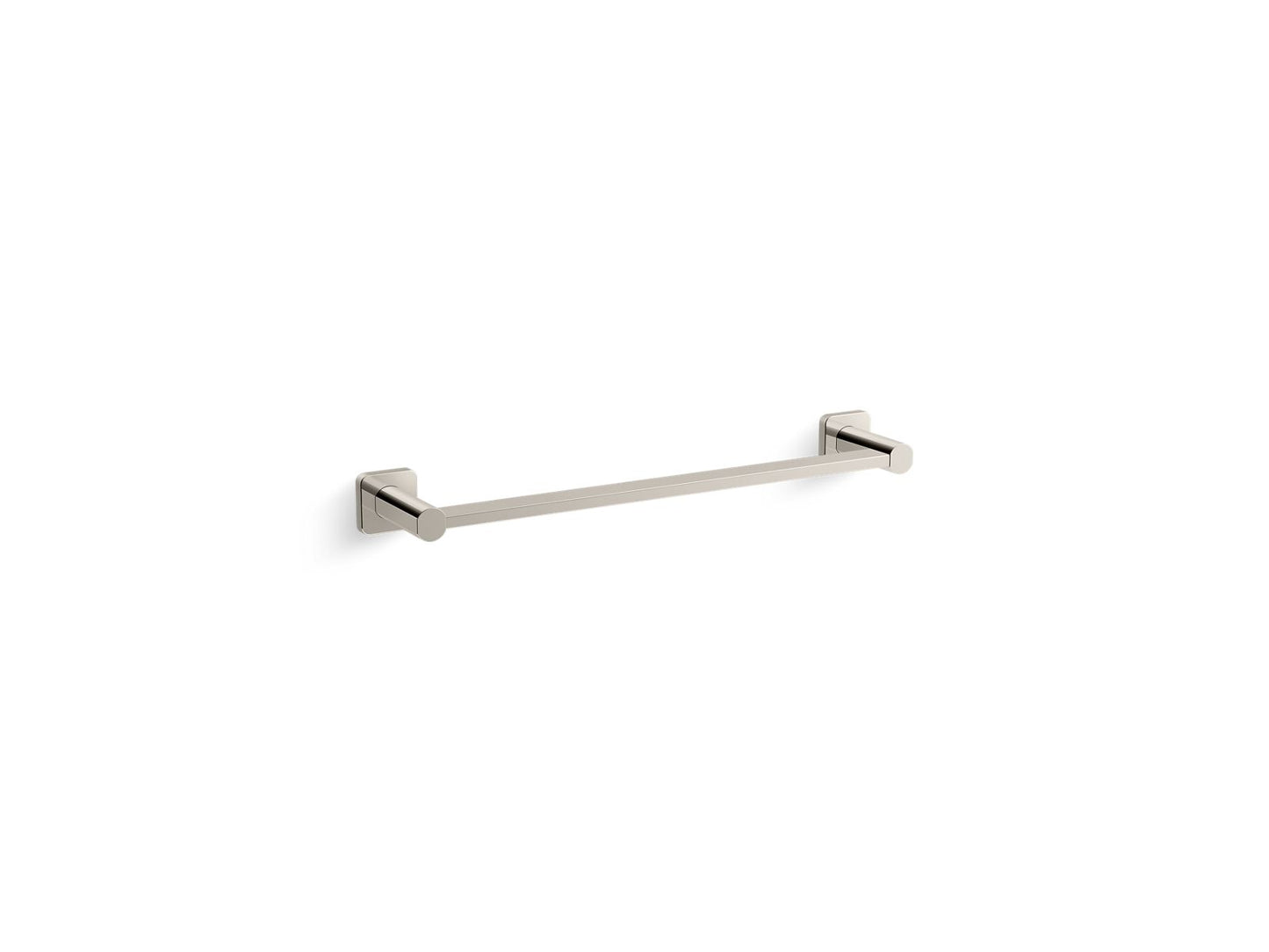 KOHLER K-23524-SN Parallel 18" Towel Bar In Vibrant Polished Nickel