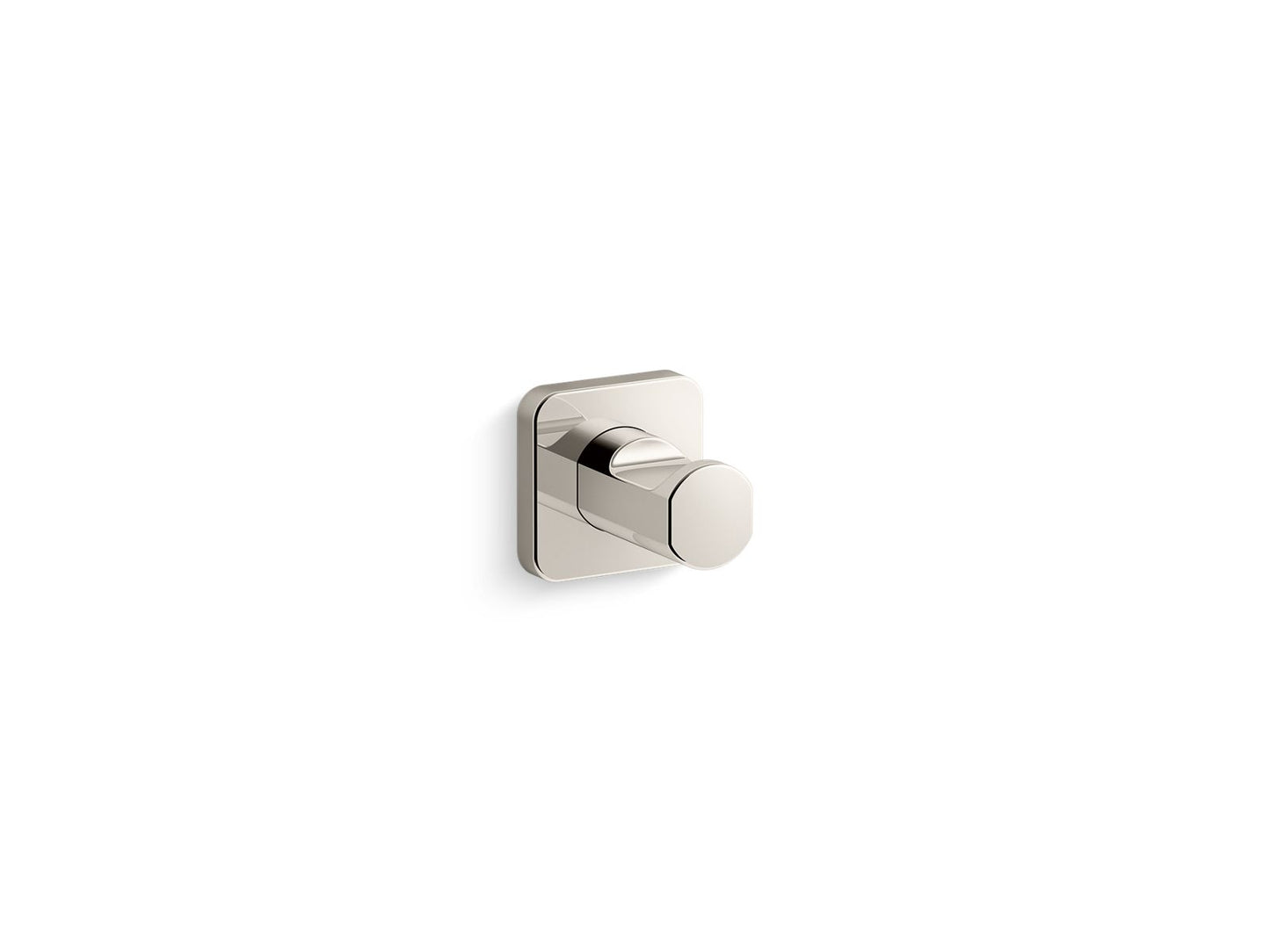 KOHLER K-23529-SN Parallel Robe Hook In Vibrant Polished Nickel