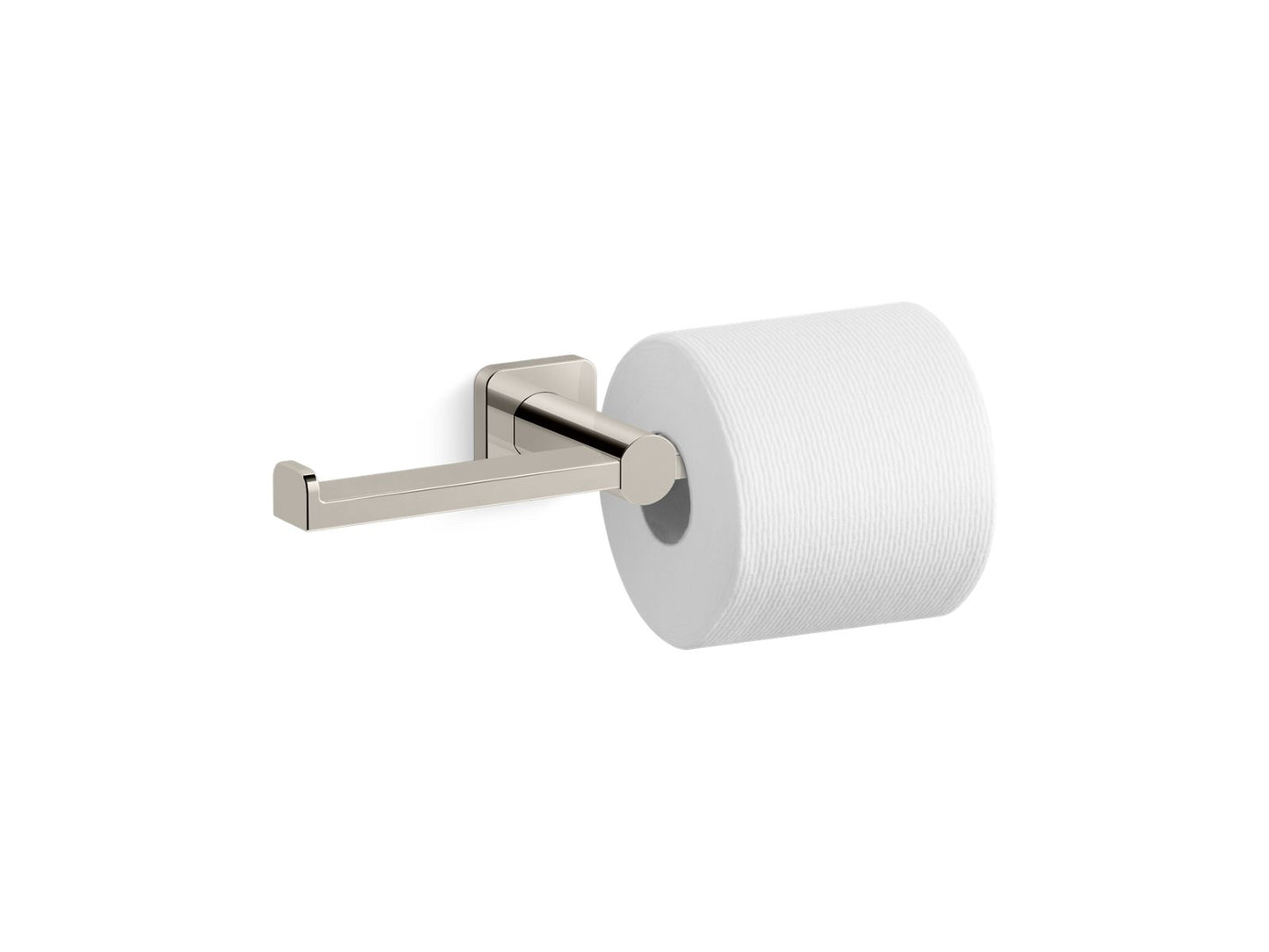 KOHLER K-21897-SN Parallel Double Toilet Paper Holder In Vibrant Polished Nickel