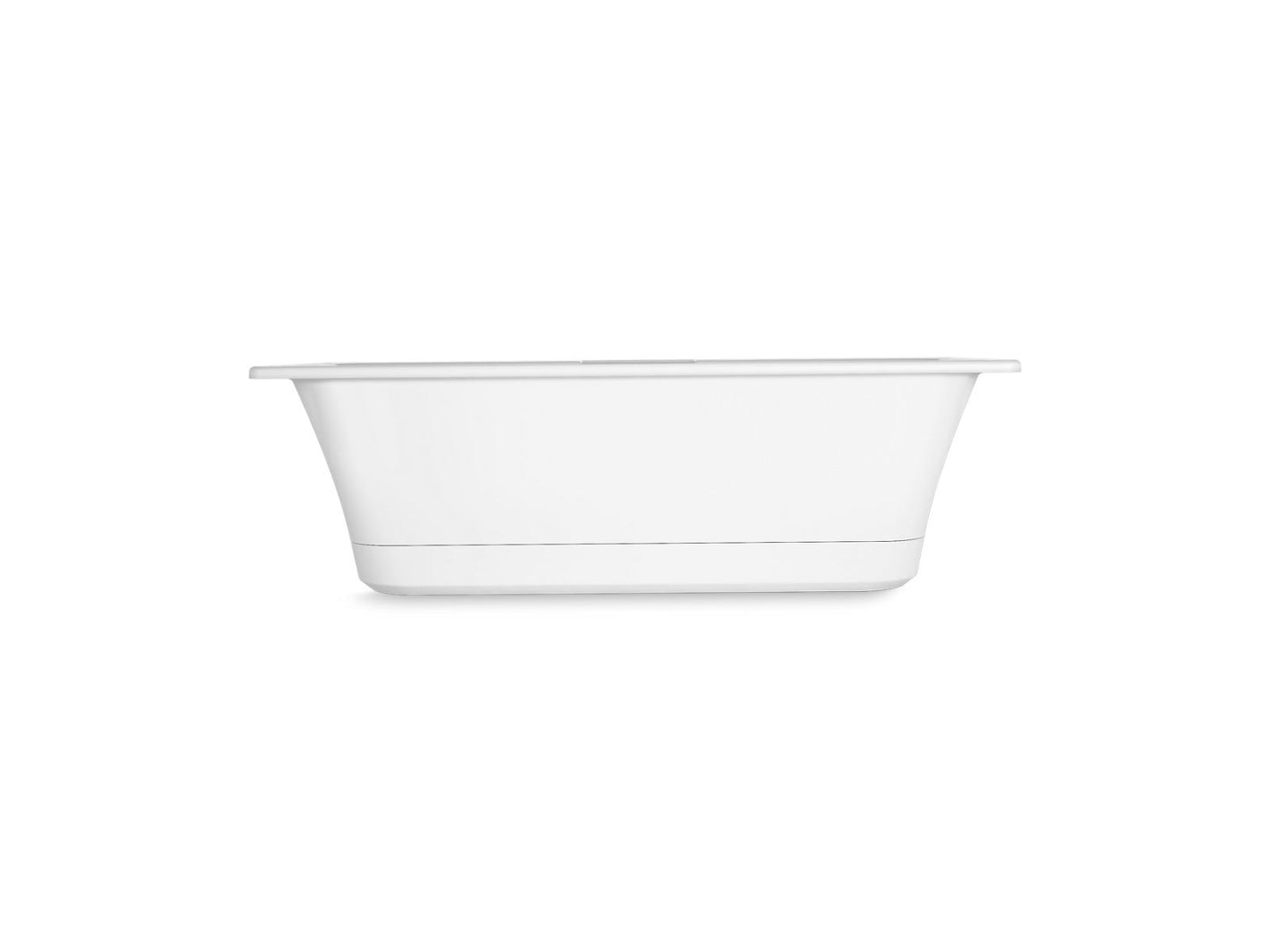 Kohler K-29328-0-0 Volute 63 In. X 28-3/8 In. Freestanding Bath With Base In White