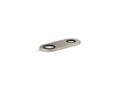 KOHLER K-38169-BN 4" Two-Hole Escutcheon Plate For Insight And Kinesis Lavatory Faucets And Soap Dispensers - Vibrant Brushed Nickel