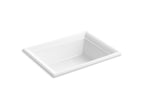 KOHLER K-21781-0 Artifacts 21" Rectangular Drop-In Bathroom Sink - White