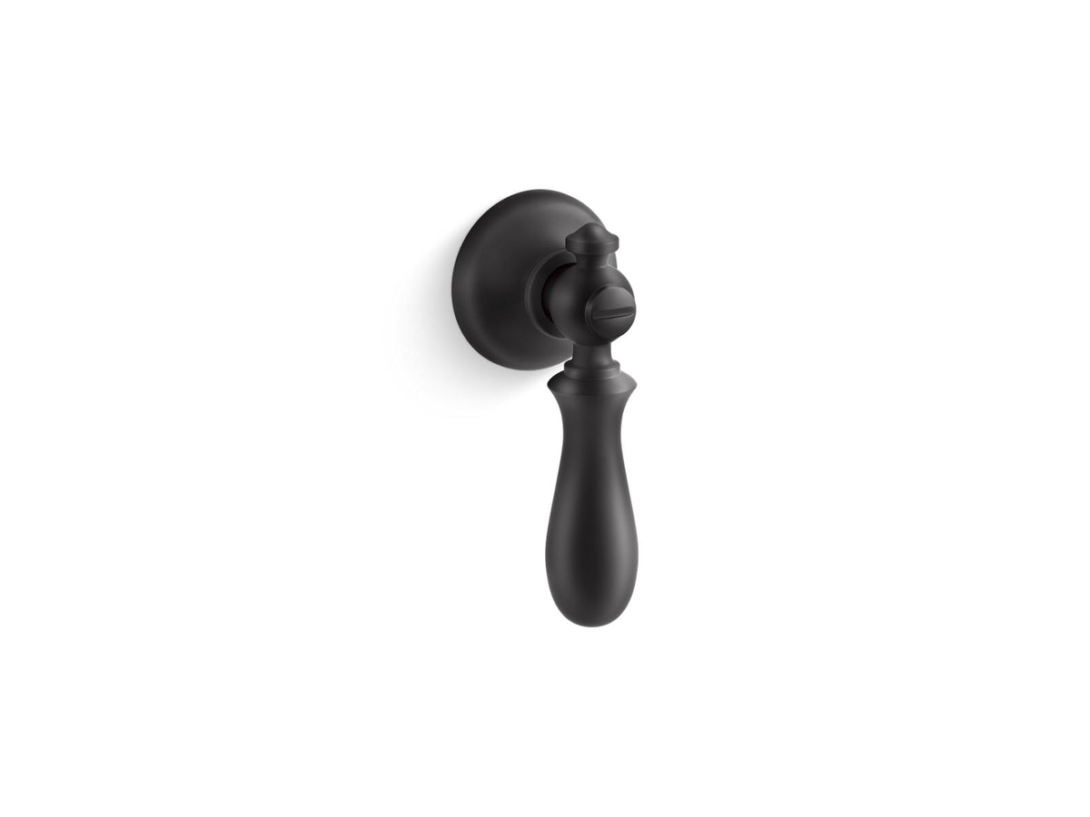 KOHLER K-38578-BL Harken Left-Hand Trip Lever - Matte Black