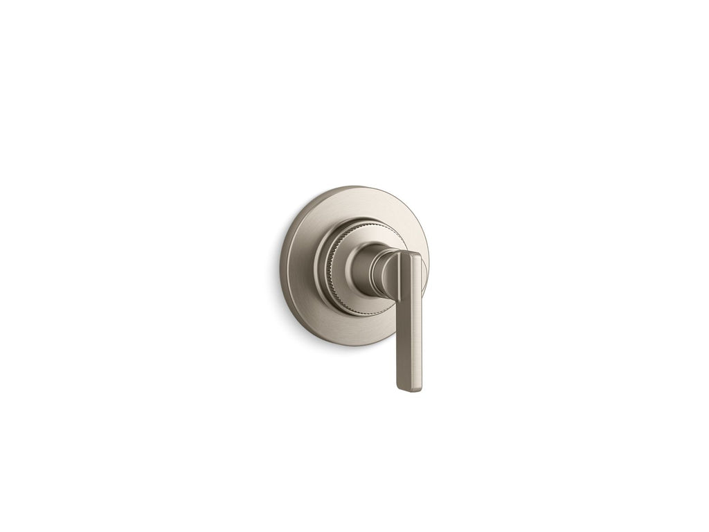 KOHLER K-T35921-4-BN Castia By Studio Mcgee Mastershower Transfer Valve Trim With Lever Handle - Vibrant Brushed Nickel