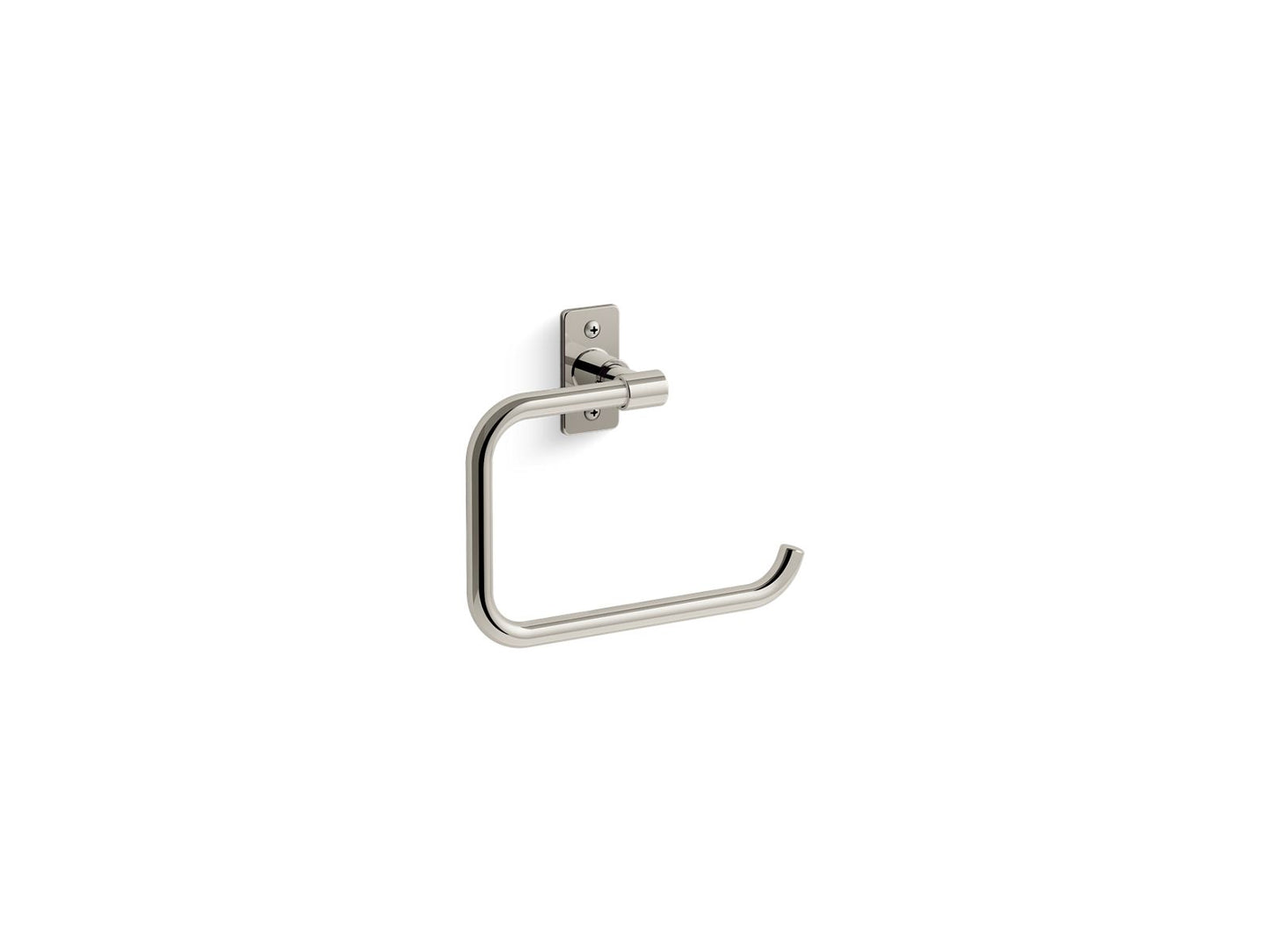 KOHLER K-35928-SN Castia By Studio Mcgee Towel Ring In Vibrant Polished Nickel