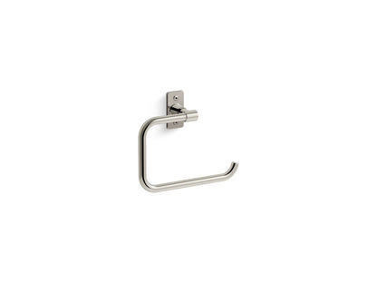 KOHLER K-35928-SN Castia by Studio McGee Towel ring - Vibrant Polished Nickel