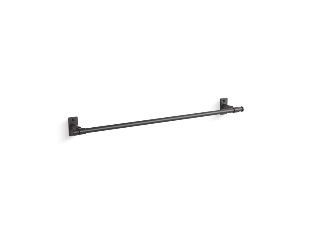 KOHLER K-35926-BL Castia By Studio Mcgee 24" Towel Bar - Matte Black