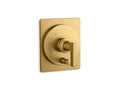 KOHLER K-T35919-4-2MB Castia By Studio Mcgee Rite-Temp Valve Trim With Push-Button Diverter - Vibrant Brushed Moderne Brass