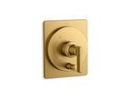 KOHLER K-T35919-4-2MB Castia By Studio Mcgee Rite-Temp Valve Trim With Push-Button Diverter - Vibrant Brushed Moderne Brass