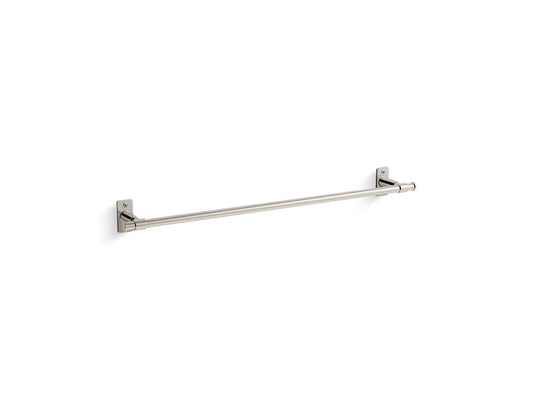 KOHLER K-35926-SN Castia by Studio McGee 24" towel bar - Vibrant Polished Nickel