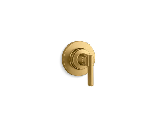 KOHLER K-T35921-4-2MB Castia By Studio Mcgee Mastershower Transfer Valve Trim With Lever Handle In Vibrant Brushed Moderne Brass