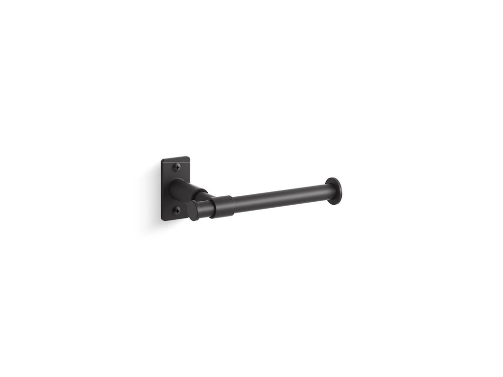 KOHLER K-35929-BL Castia By Studio Mcgee Toilet Paper Holder - Matte Black