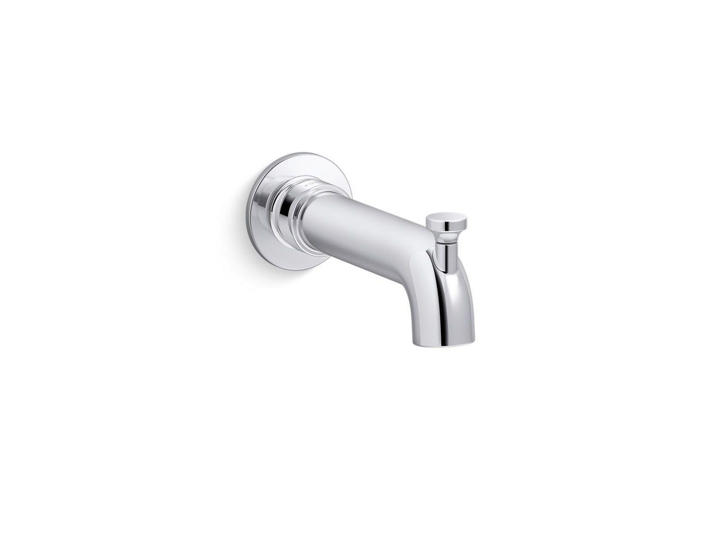KOHLER K-35923-2MB Castia by Studio McGee Wall-mount bath spout with diverter - Vibrant Brushed Moderne Brass
