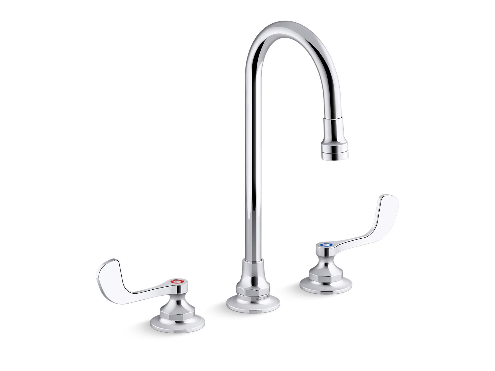 KOHLER K-800T70-5ATA-CP Triton Bowe Widespread Lavatory Faucet, Less Drain, 0.35 Gpm - Polished Chrome