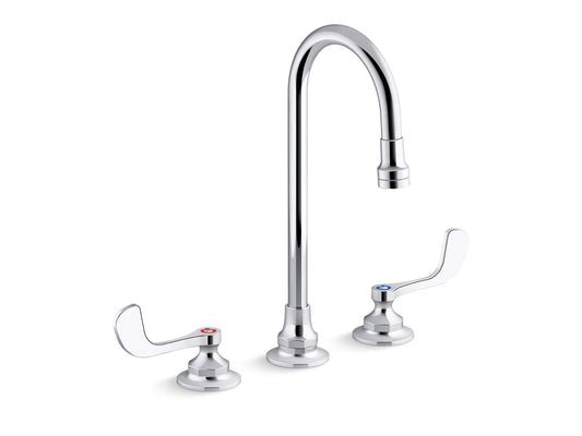 KOHLER K-800T70-5ATA-CP Triton Bowe Widespread Lavatory Faucet, Less Drain, 0.35 Gpm In Polished Chrome