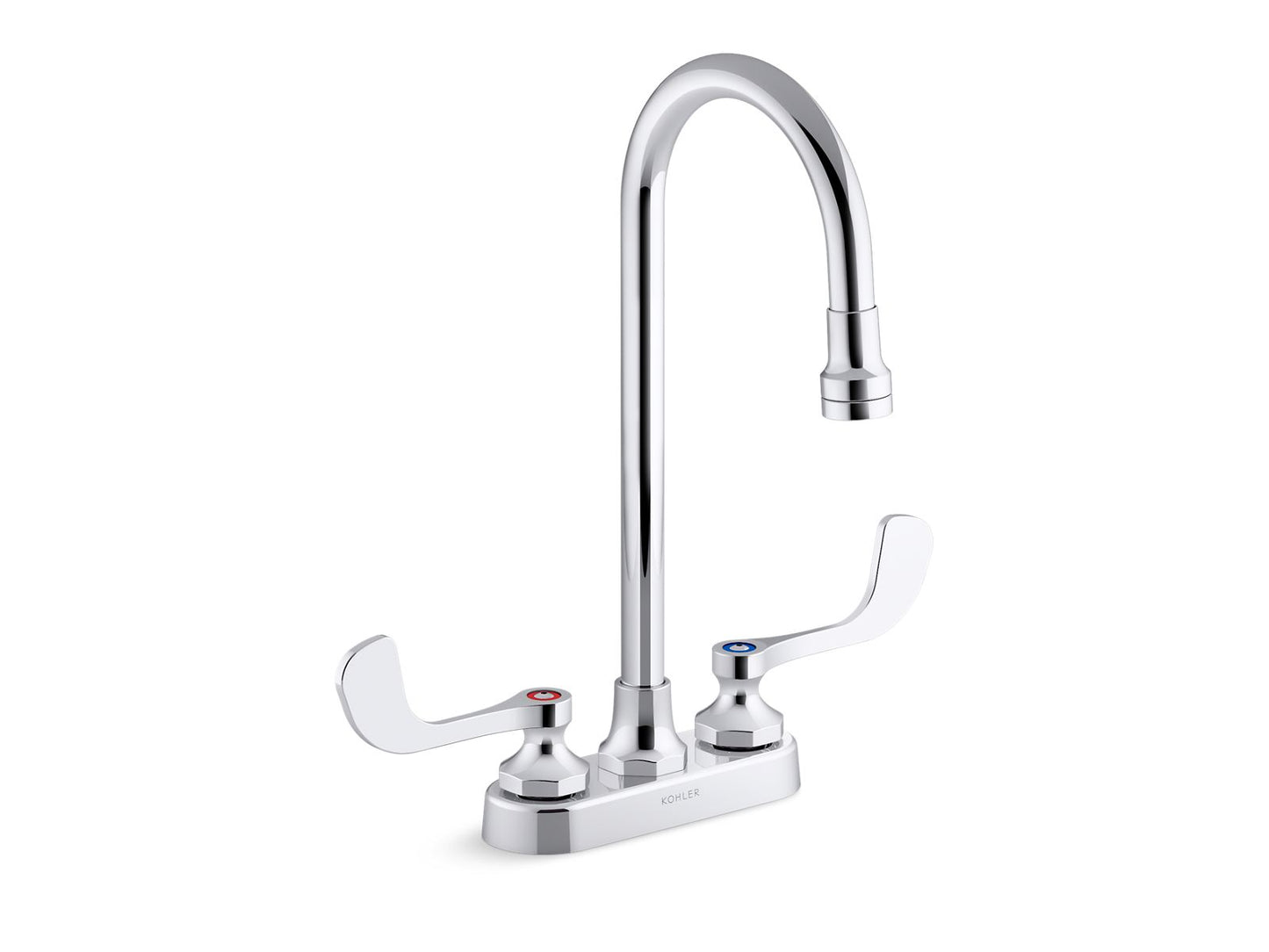 KOHLER K-400T70-5ATA-CP Triton Bowe Centerset Lavatory Faucet, Less Drain, 0.35 Gpm In Polished Chrome