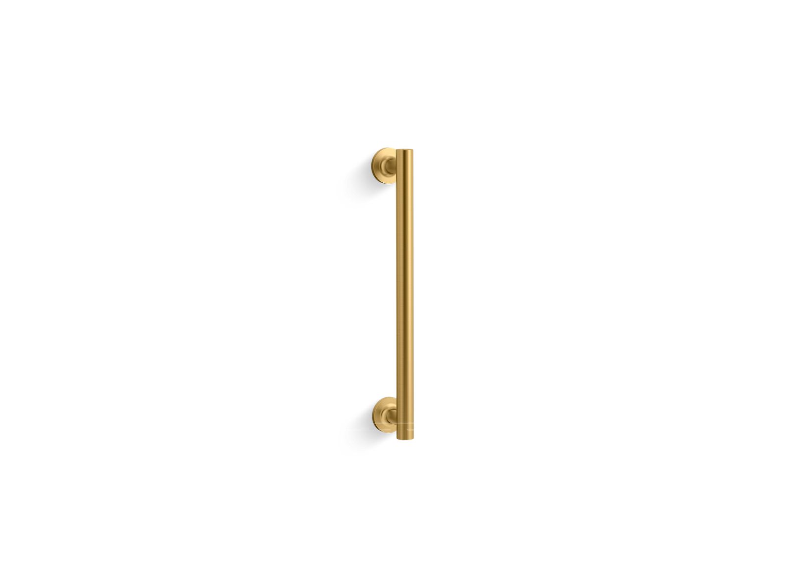 KOHLER K-705767-2MB Purist 14" Pivot Shower Door Handle - Vibrant Brushed Moderne Brass