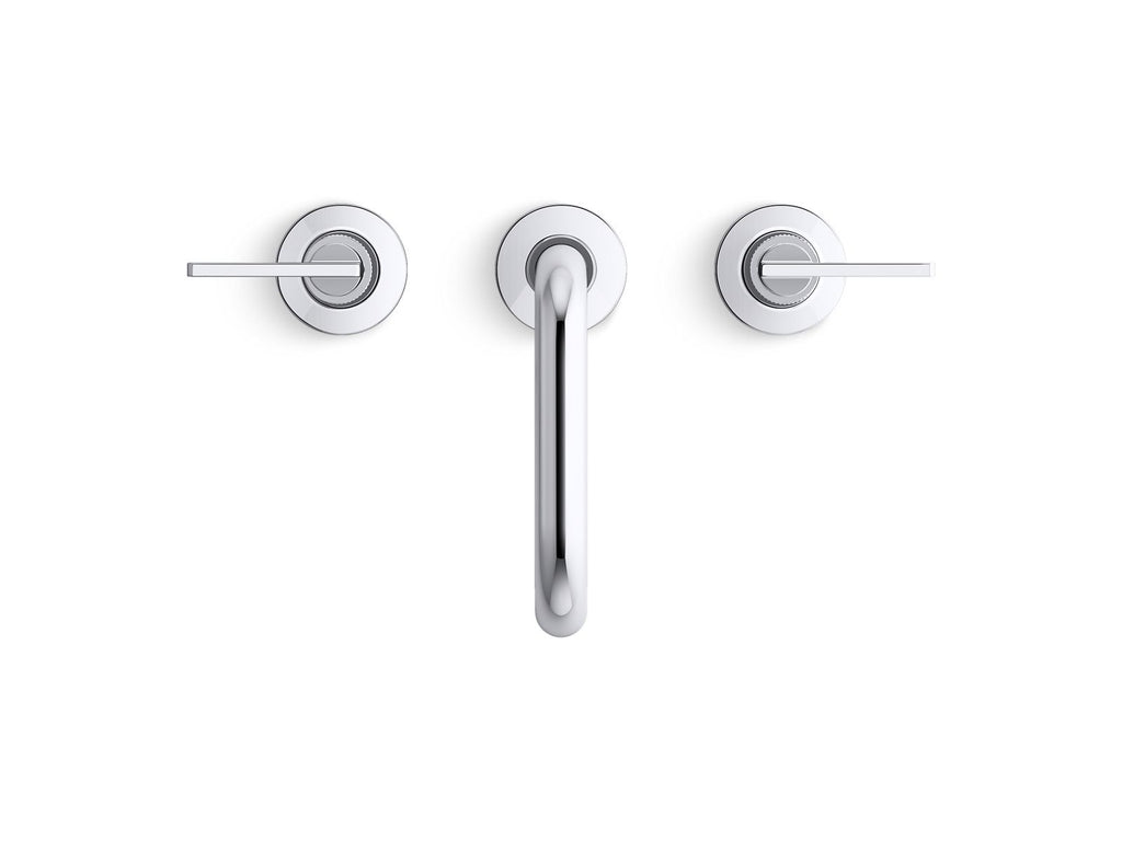 KOHLER K-35908-4-2MB Castia By Studio Mcgee Widespread Bathroom Sink Faucet, 1.2 Gpm - Vibrant Brushed Moderne Brass