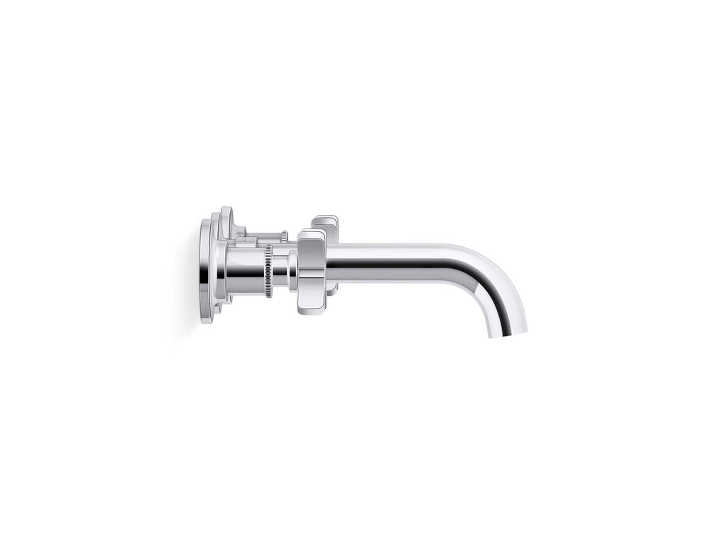 KOHLER K-T35909-3-2MB Castia By Studio Mcgee Wall-Mount Bathroom Sink Faucet Trim, 1.2 Gpm - Vibrant Brushed Moderne Brass