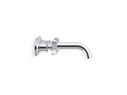 KOHLER K-T35909-3-2MB Castia By Studio Mcgee Wall-Mount Bathroom Sink Faucet Trim, 1.2 Gpm - Vibrant Brushed Moderne Brass