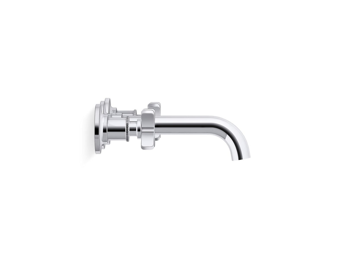 KOHLER K-T35909-3-2MB Castia By Studio Mcgee Wall-Mount Bathroom Sink Faucet Trim, 1.2 Gpm - Vibrant Brushed Moderne Brass