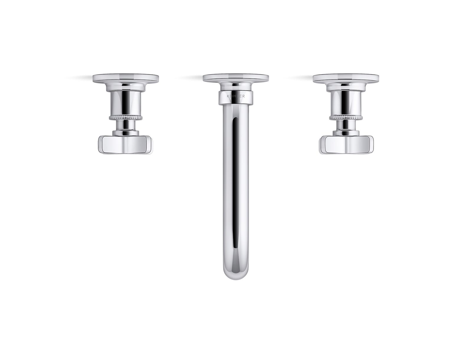 KOHLER K-T35909-3-2MB Castia By Studio Mcgee Wall-Mount Bathroom Sink Faucet Trim, 1.2 Gpm - Vibrant Brushed Moderne Brass