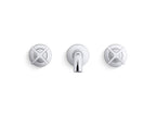 KOHLER K-T35909-3-2MB Castia By Studio Mcgee Wall-Mount Bathroom Sink Faucet Trim, 1.2 Gpm - Vibrant Brushed Moderne Brass