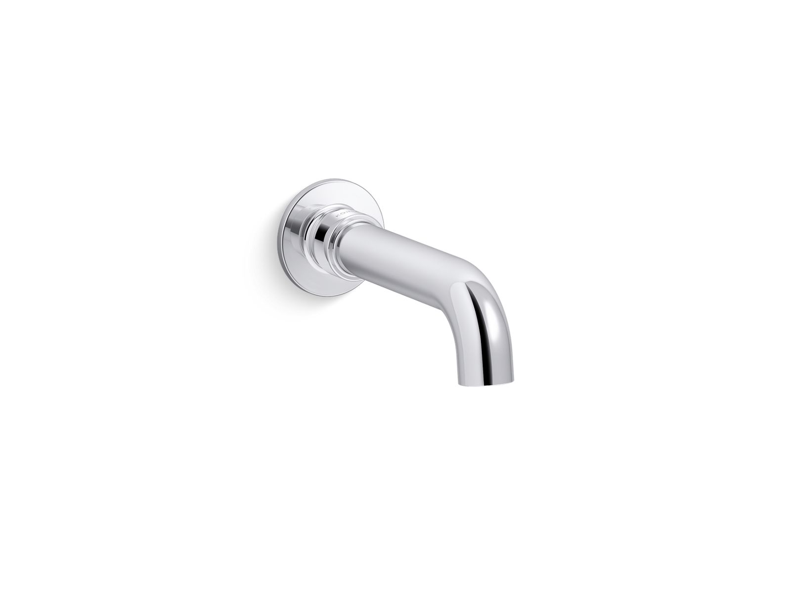 KOHLER K-35922-2MB Castia By Studio Mcgee Wall-Mount Bath Spout - Vibrant Brushed Moderne Brass