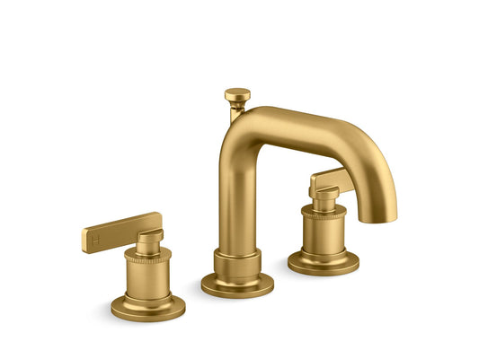 KOHLER K-T35912-4-2MB Castia By Studio Mcgee Deck-Mount Bath Faucet Trim With Diverter In Vibrant Brushed Moderne Brass