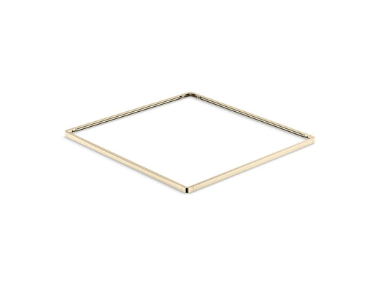 KOHLER K-31111-AF Real Rain Overhead Panel Trim In Vibrant French Gold