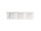 KOHLER K-81026-BSS-KEP Constellation 90" Wall-Mount Basin Lavatory System With Backsplash - Pearl Jasmine