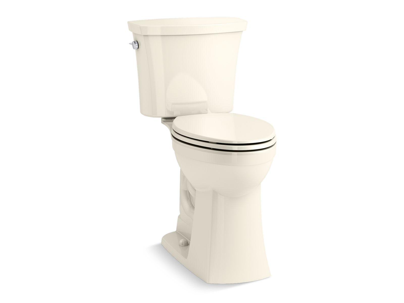 KOHLER Kelston Tall two-piece elongated toilet, 1.28 gpf - Biscuit, K-43201-96