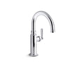 KOHLER K-28357-CP Edalyn By Studio Mcgee Single-Handle Bar Sink Faucet - Polished Chrome