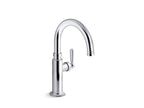 KOHLER K-28357-2MB Edalyn By Studio Mcgee Single-Handle Bar Sink Faucet - Vibrant Brushed Moderne Brass
