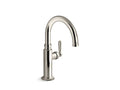 KOHLER K-28357-SN Edalyn By Studio Mcgee Single-Handle Bar Sink Faucet - Vibrant Polished Nickel