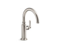 KOHLER K-28357-VS Edalyn By Studio Mcgee Single-Handle Bar Sink Faucet - Vibrant Stainless